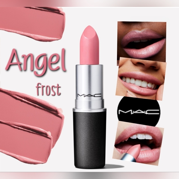 Mac Frost Lipstick Angel Soft Pink Brand New in Box Authentic - Picture 1 of 9